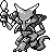 Kadabra Pixel Art gen1_red-blue - Pokemon Gallery