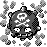 Koffing Pixel Art gen1_red-blue - Pokemon Gallery