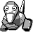 Porygon Pixel Art gen1_red-blue - Pokemon Gallery