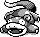 Slowpoke Pixel Art gen1_red-blue - Pokemon Gallery