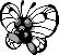 Butterfree Pixel Art gen1_yellow - Pokemon Gallery
