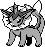 Vaporeon Pixel Art gen1_yellow - Pokemon Gallery