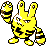 Elekid Pixel Art gen2_crystal - Pokemon Gallery