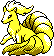 Ninetales Pixel Art gen2_crystal - Pokemon Gallery