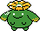 Skiploom Pixel Art gen2_crystal - Pokemon Gallery