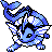 Vaporeon Pixel Art gen2_crystal - Pokemon Gallery