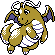 Dragonite Pixel Art gen2_gold - Pokemon Gallery