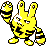 Elekid Pixel Art gen2_gold - Pokemon Gallery