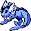 Vaporeon Pixel Art gen2_gold - Pokemon Gallery