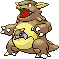 Kangaskhan Pixel Art gen3_firered-leafgreen - Pokemon Gallery