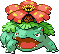 Venusaur Pixel Art gen3_firered-leafgreen - Pokemon Gallery