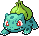 Bulbasaur Pixel Art gen4_heartgold-soulsilver - Pokemon Gallery