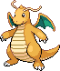 Dragonite Pixel Art gen4_heartgold-soulsilver - Pokemon Gallery