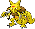 Kadabra Pixel Art gen4_heartgold-soulsilver - Pokemon Gallery