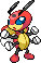 Ledian Pixel Art gen4_heartgold-soulsilver - Pokemon Gallery