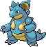 Nidoqueen Pixel Art gen4_heartgold-soulsilver - Pokemon Gallery