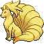 Ninetales Pixel Art gen4_heartgold-soulsilver - Pokemon Gallery
