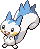 Pachirisu Pixel Art gen4_heartgold-soulsilver - Pokemon Gallery