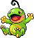 Politoed Pixel Art gen4_heartgold-soulsilver - Pokemon Gallery
