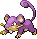 Rattata Pixel Art gen4_heartgold-soulsilver - Pokemon Gallery