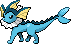 Vaporeon Pixel Art gen4_heartgold-soulsilver - Pokemon Gallery
