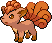 Vulpix Pixel Art gen4_heartgold-soulsilver - Pokemon Gallery