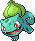 Bulbasaur Pixel Art gen4_platinum - Pokemon Gallery