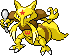 Kadabra Pixel Art gen4_platinum - Pokemon Gallery
