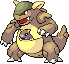 Kangaskhan Pixel Art gen4_platinum - Pokemon Gallery