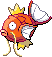 Magikarp Pixel Art gen4_platinum - Pokemon Gallery
