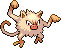 Mankey Pixel Art gen4_platinum - Pokemon Gallery