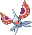 Masquerain Pixel Art gen4_platinum - Pokemon Gallery