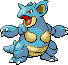 Nidoqueen Pixel Art gen4_platinum - Pokemon Gallery