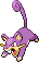 Rattata Pixel Art gen4_platinum - Pokemon Gallery