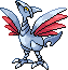 Skarmory Pixel Art gen4_platinum - Pokemon Gallery