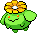 Skiploom Pixel Art gen4_platinum - Pokemon Gallery