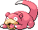 Slowpoke Pixel Art gen4_platinum - Pokemon Gallery