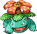 Venusaur Pixel Art gen4_platinum - Pokemon Gallery