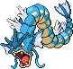 Gyarados Pixel Art Grid - Pokemon Gallery