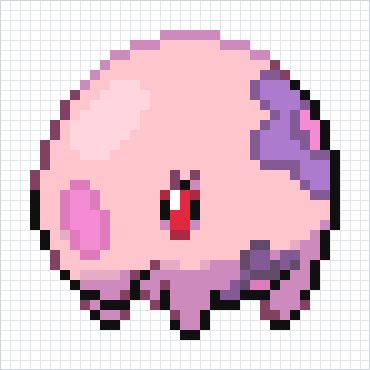 Munna Pixel Art Grid