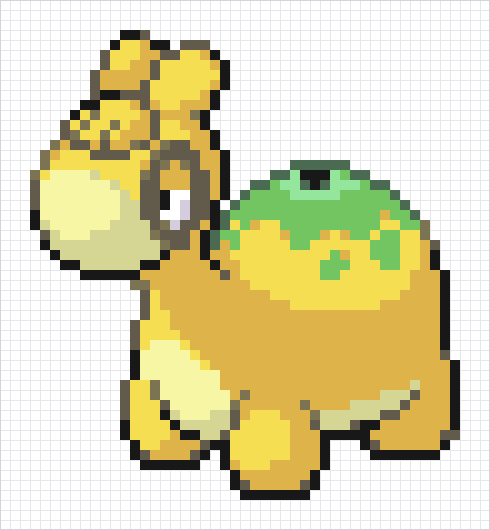 Numel Pixel Art Grid